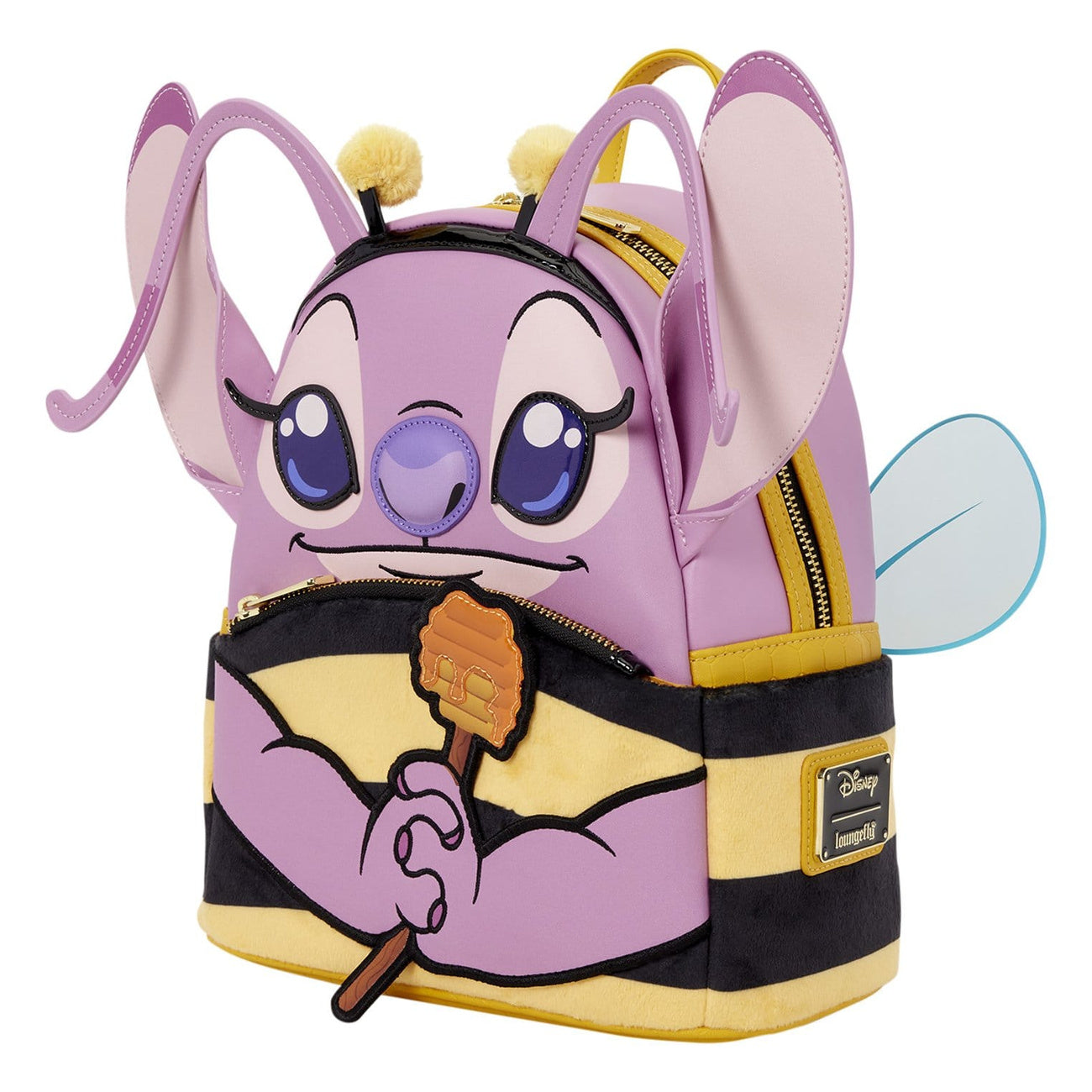 loungefly-lilo-stitch-angel-bumblebee-mini-rucksack image 3