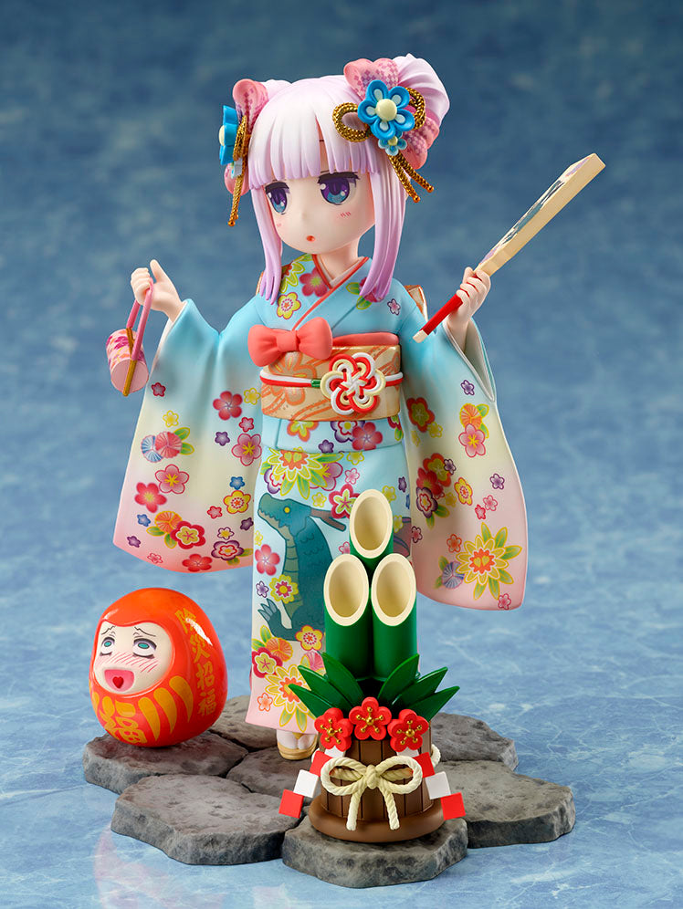 furyu-f-nex-kanna-1-7-figur-haregi-kimono-miss-kobayashi image 2