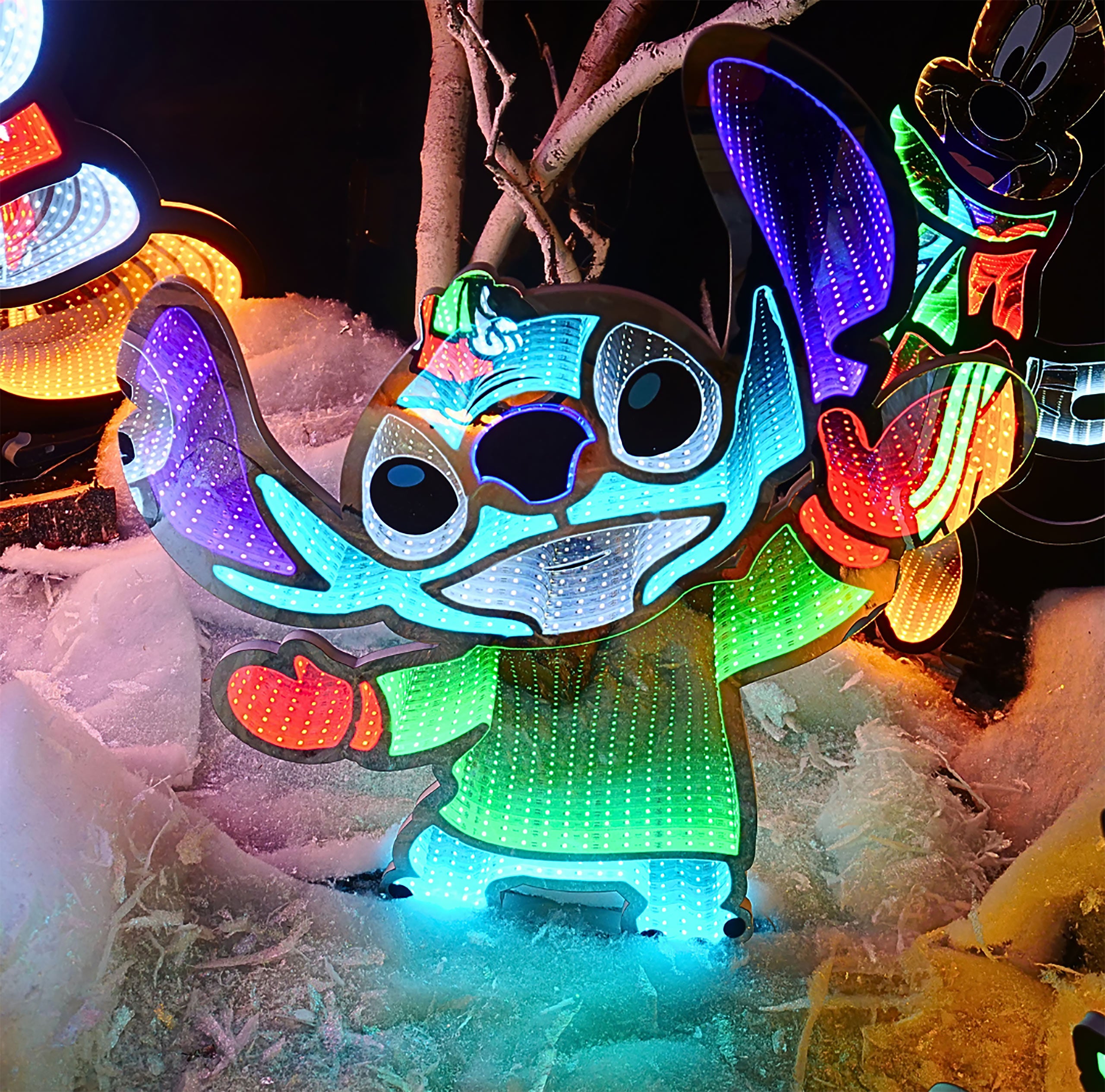 lilo-stitch-dancing-stitch-led-lampe-44-5-cm image 2