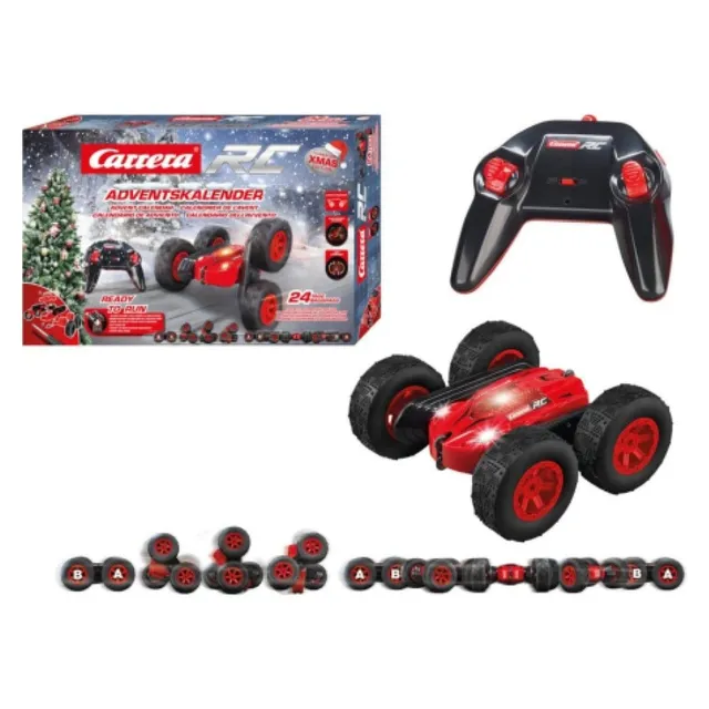 carrera-rc-adventskalender-stunt-car-x-mas-turnator-16-cm image 1