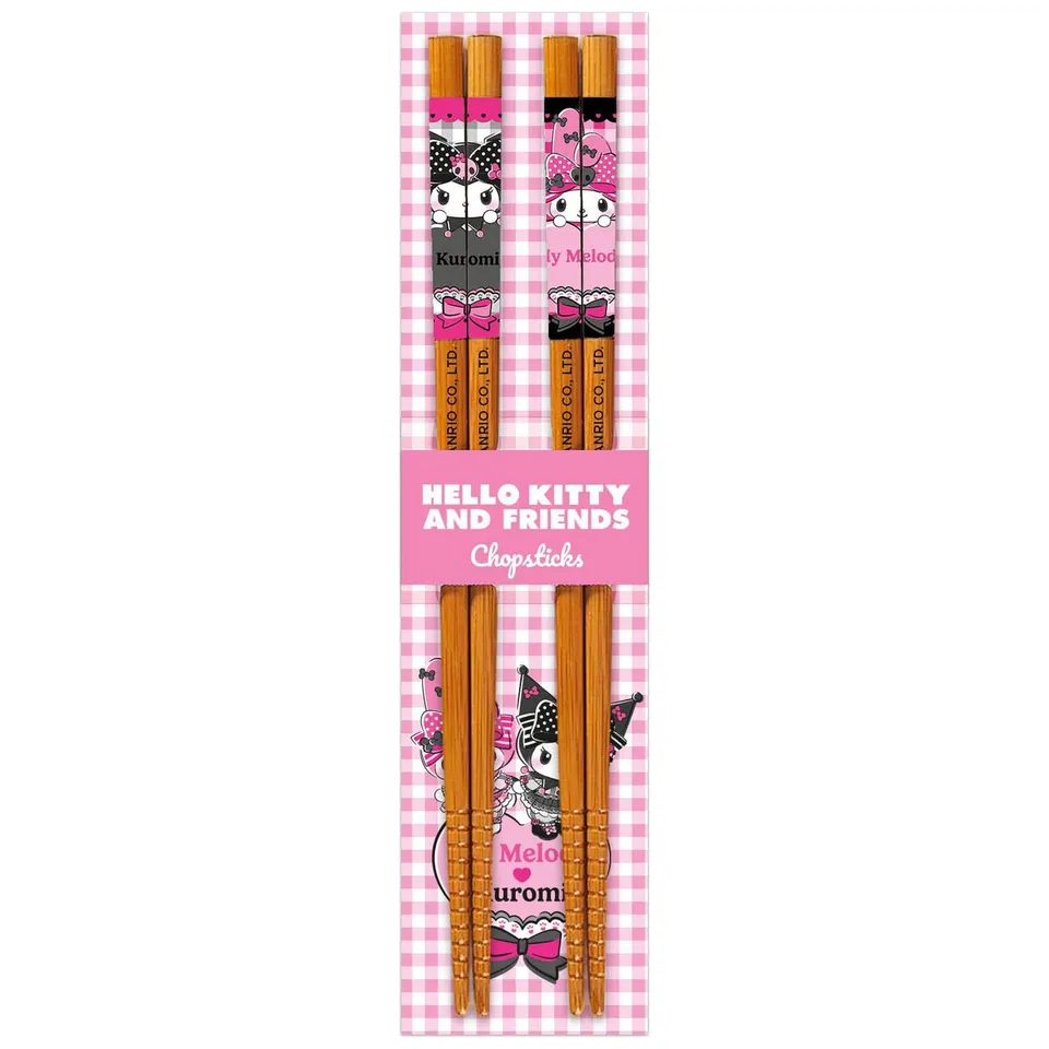 hello-kitty-essst-bchen-kuromi-my-melody-23-cm-set image 1