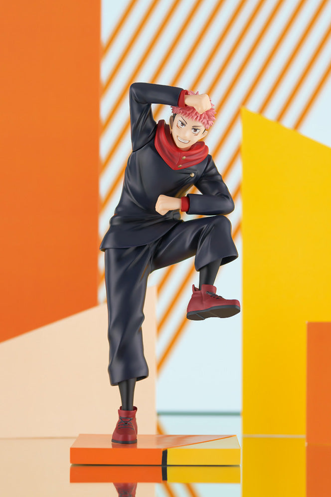 furyu-tenitol-jujutsu-kaisen-yuji-itadori-figur-mit-wechselgesicht image 1