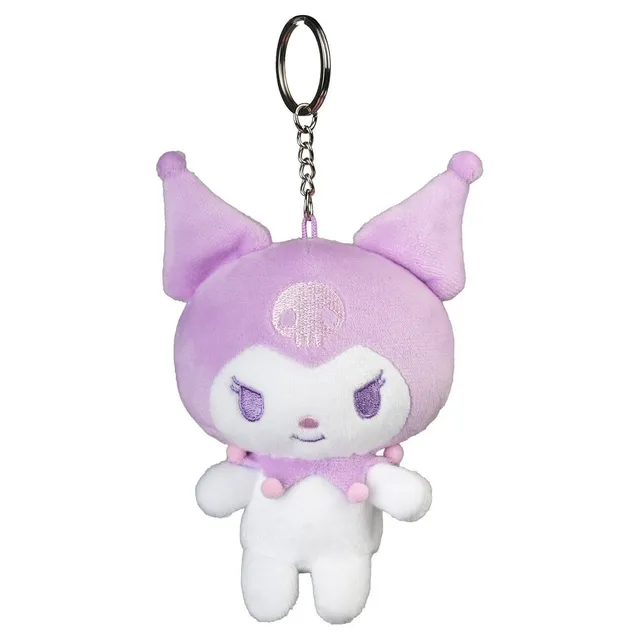 elbenwald-sanrio-kuromi-pl-sch-schl-sselanh-nger-12-cm-kawaii image 1