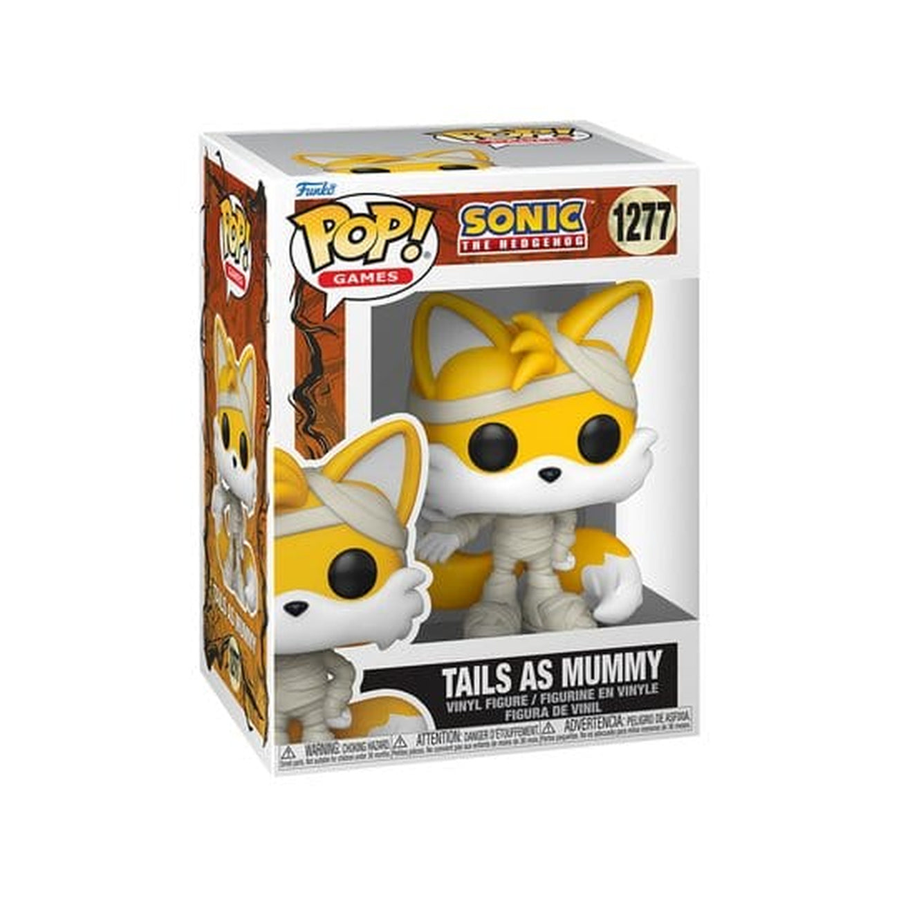 sonic-funko-pop-games-mummy-tails-vinyl-figur-9-cm image 2