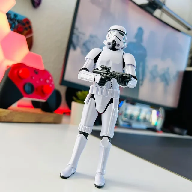elbenwald-star-wars-black-series-stormtrooper-actionfigur-15cm-mit-blaster image 1