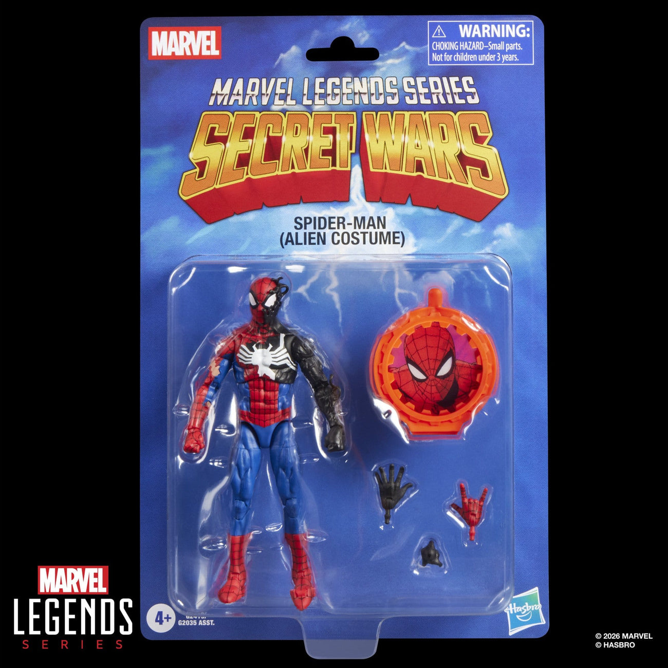 marvel-legends-secret-wars-spider-man-actionfigur-alien-costume image 6