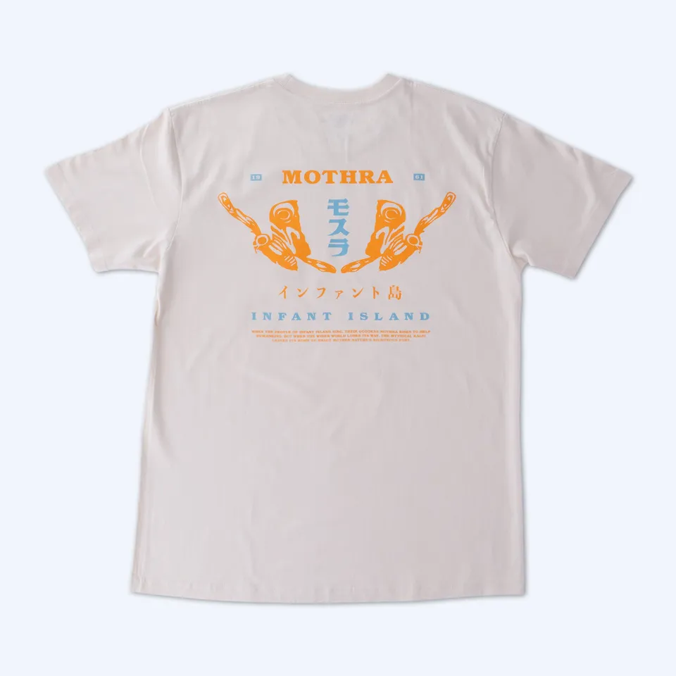 godzilla-mothra-souvenir-t-shirt-wei-baumwolle image 1