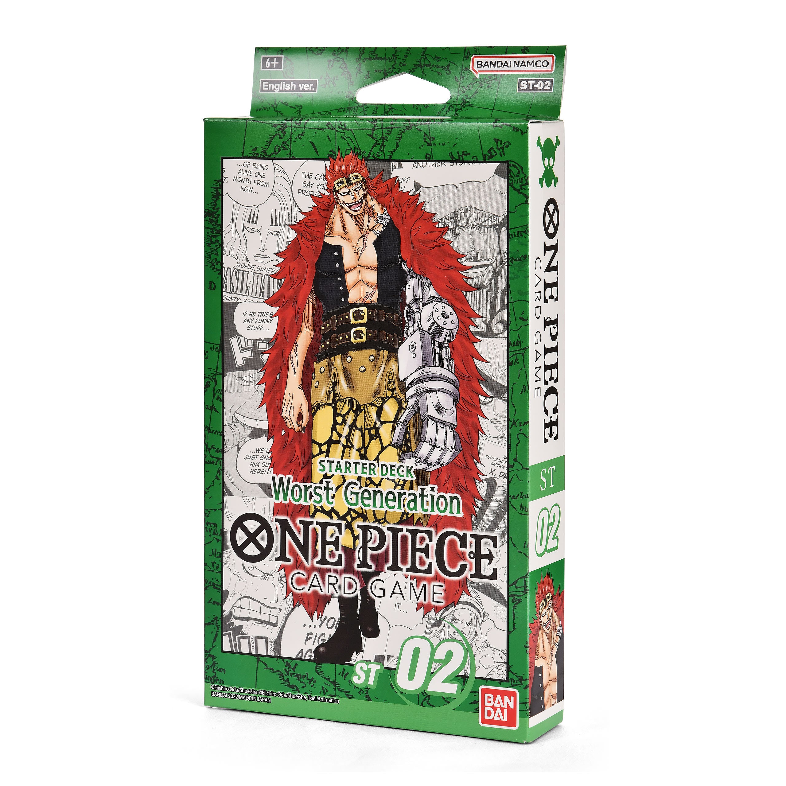 one-piece-card-game-worst-generation-starter-deck-50-karten image 1