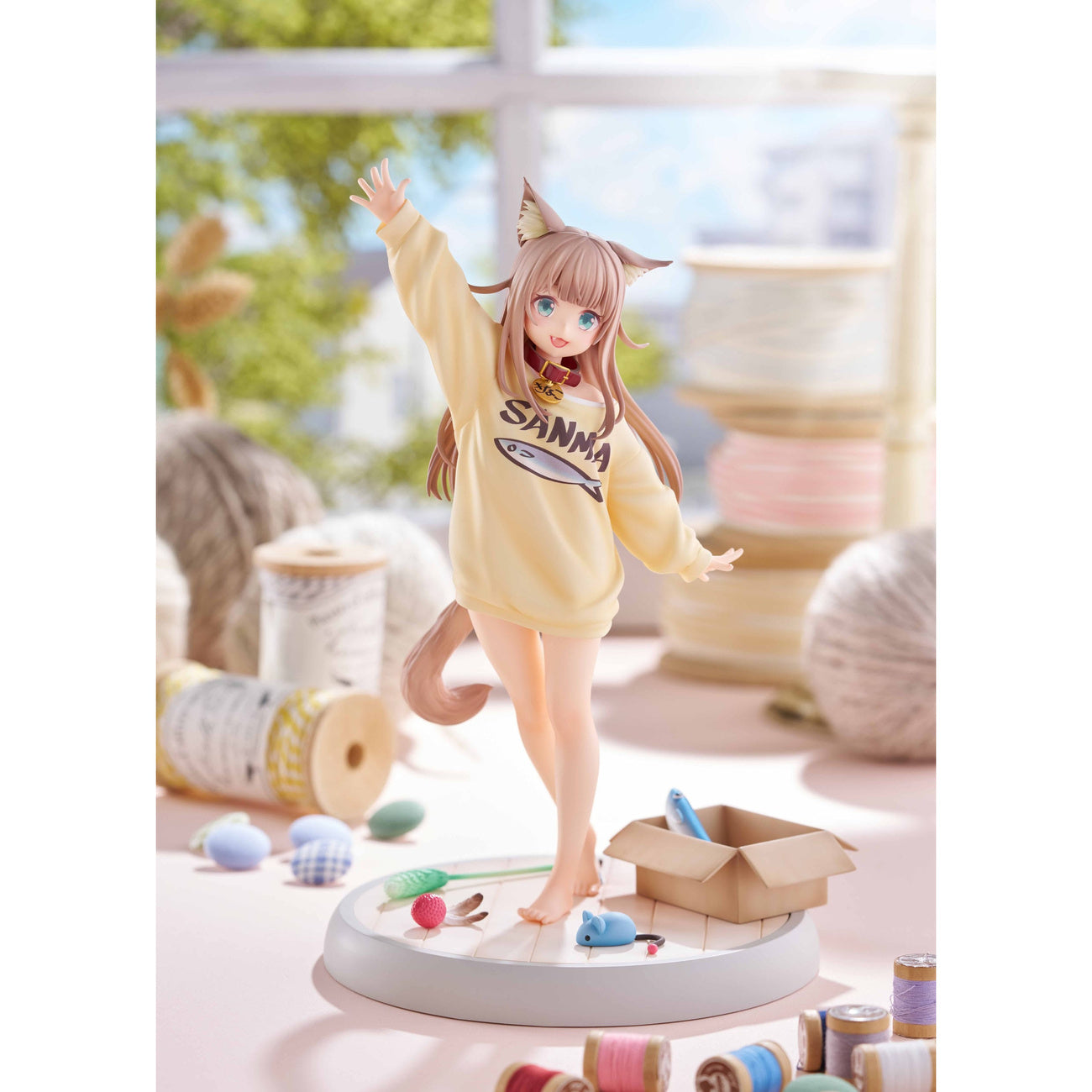 elbenwald-my-cat-is-a-kawaii-girl-statue-kinako-1-6-pvc image 5
