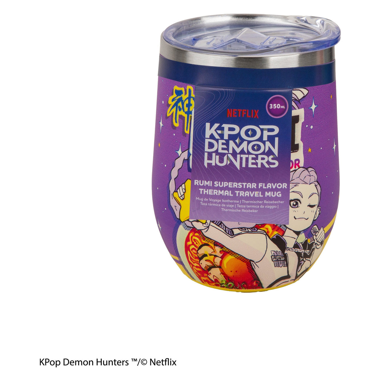 elbenwald-kpop-demon-hunters-reisebecher-rumi-350-ml-edelstahl image 3