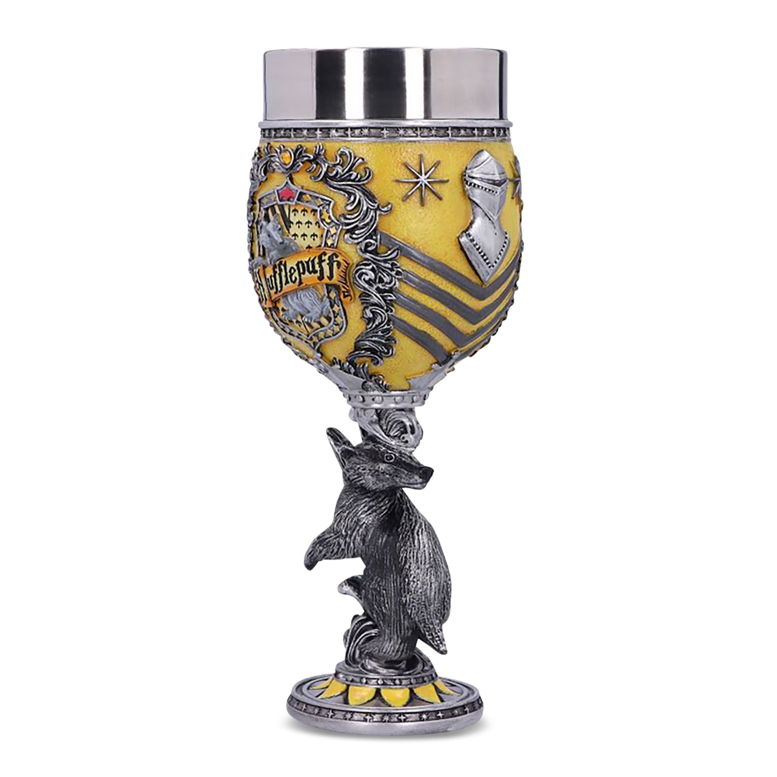 harry-potter-hufflepuff-logo-kelch-deluxe-becher-deko image 3