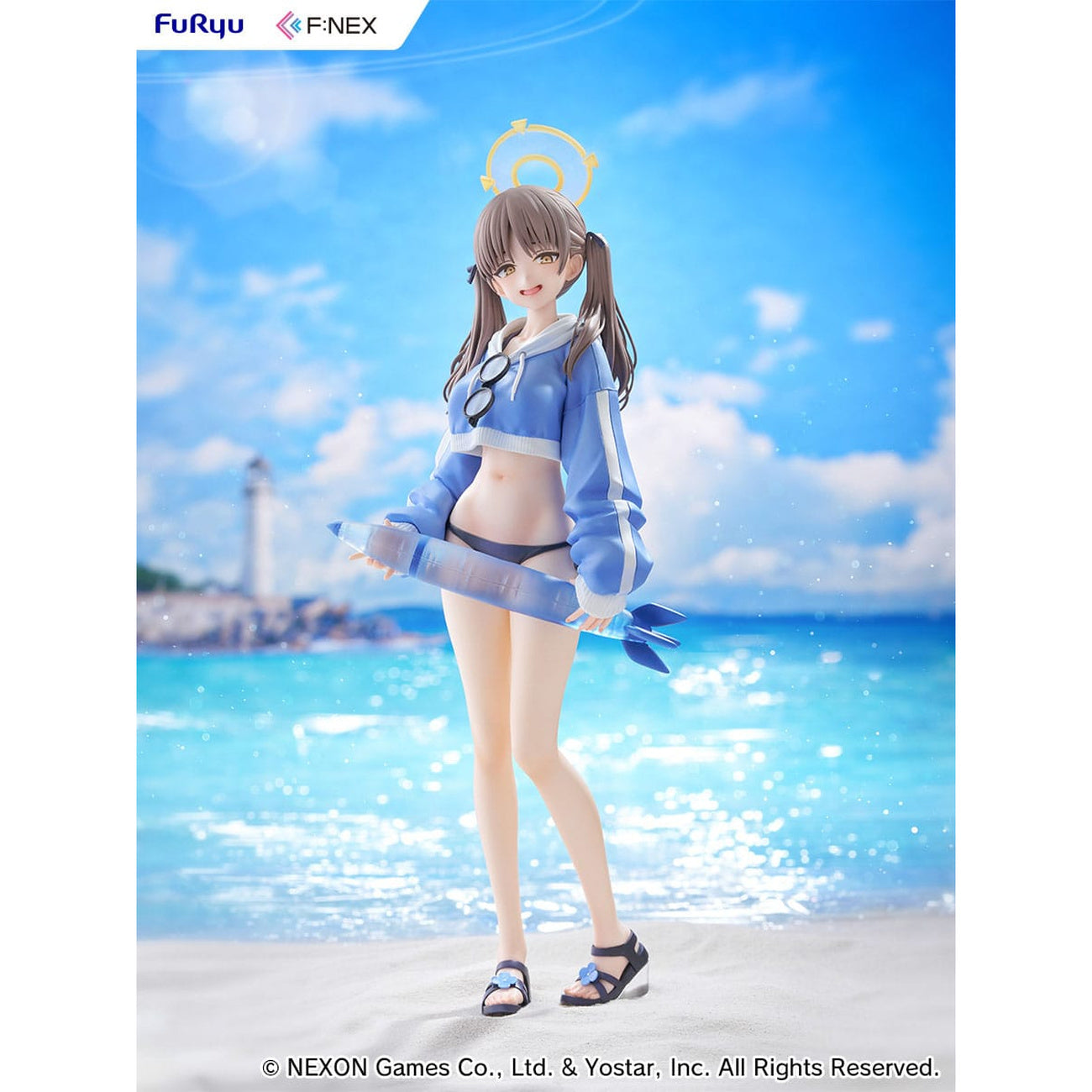 elbenwald-blue-archive-moe-swimsuit-pvc-statue-1-7-27cm image 2