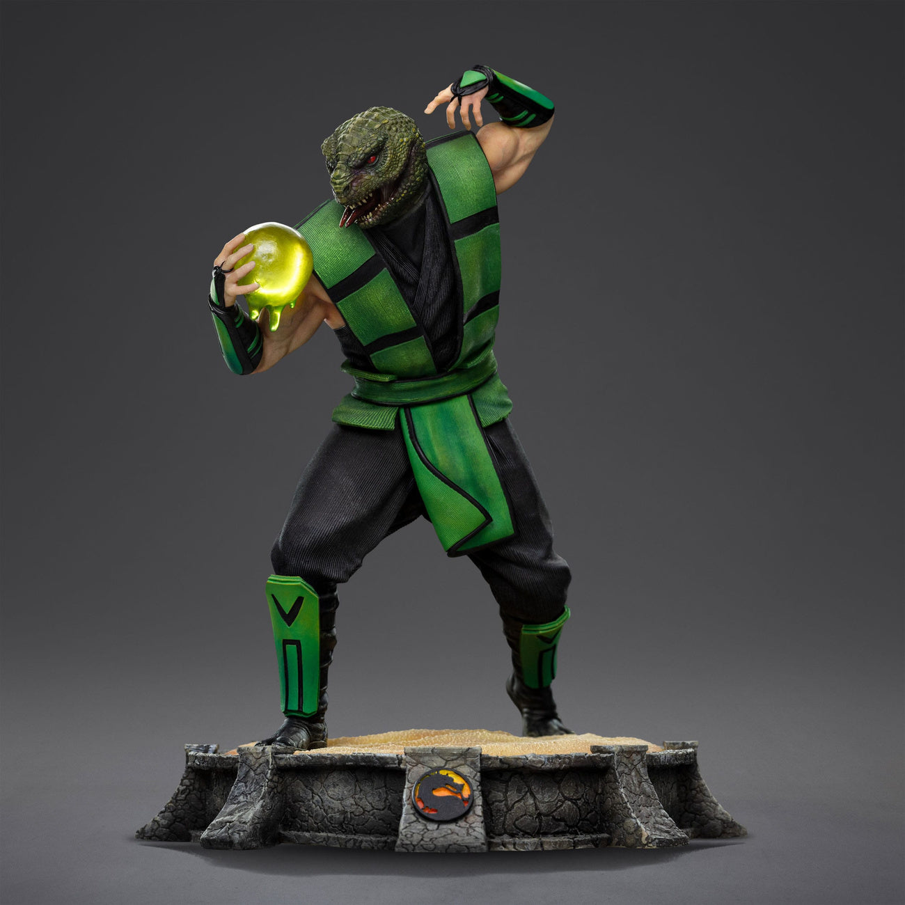 elbenwald-mortal-kombat-reptile-art-scale-statue-1-10-20cm image 4