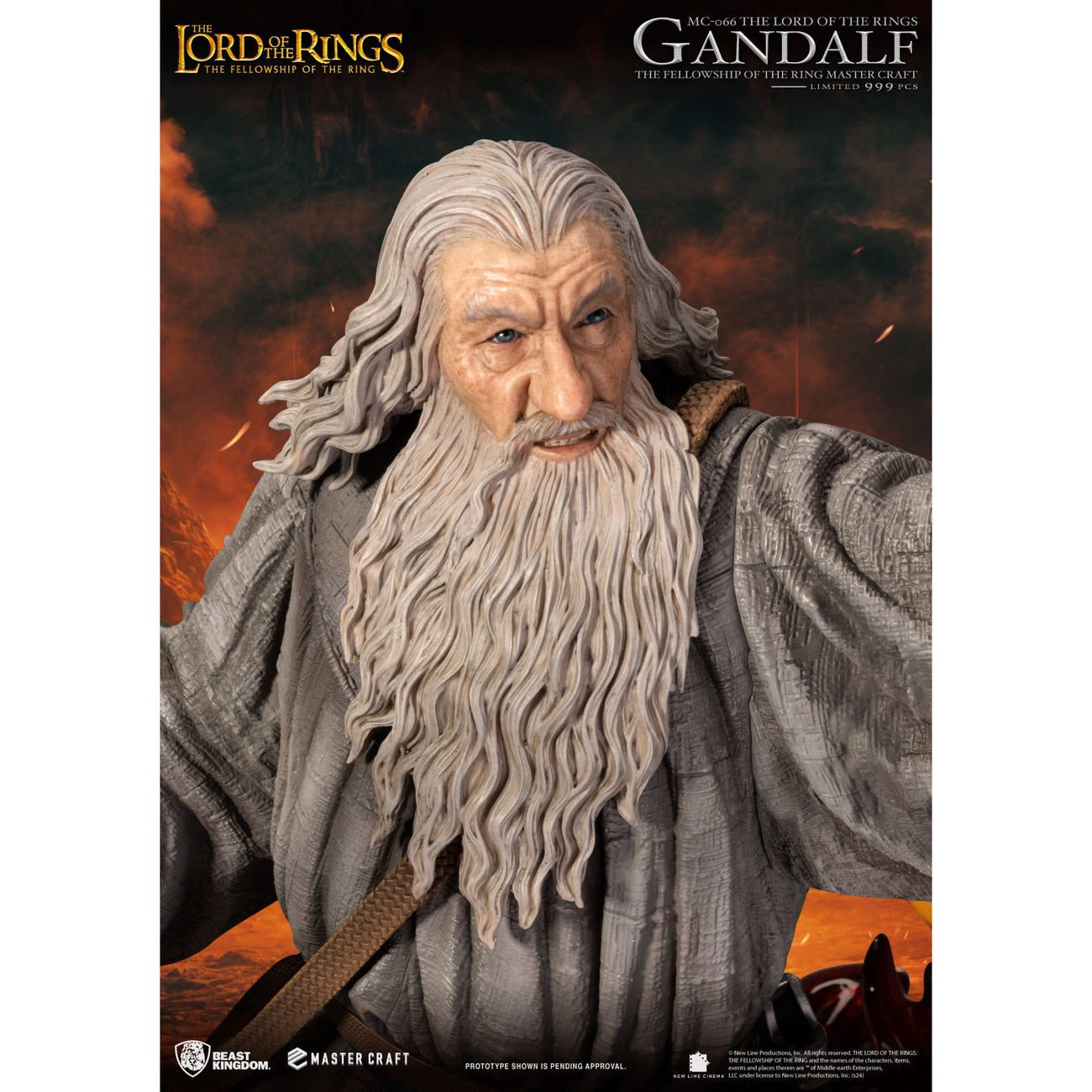 herr-der-ringe-master-craft-statue-gandalf-58-cm image 6