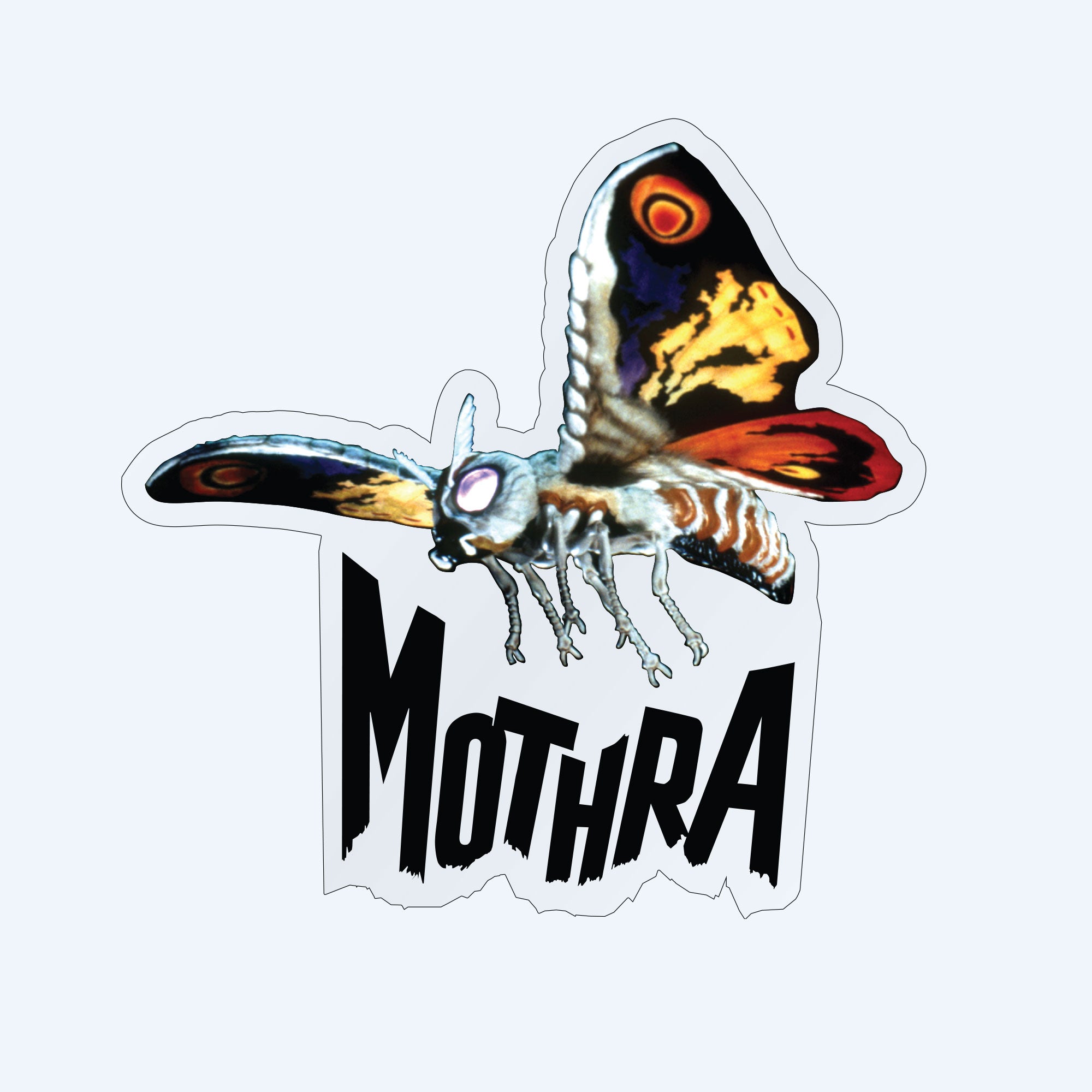 mothra-sticker-4-pack-vinyl-aufkleber-set-bunt image 2