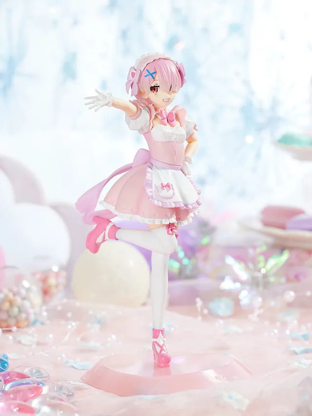 furyu-tenitol-ram-yumekawa-maid-figur-re-zero-rosa image 1