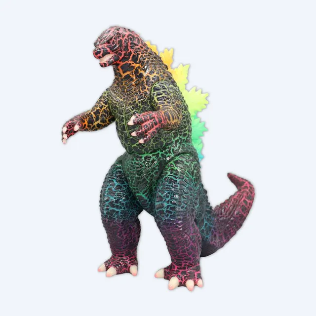 godzilla-2019-spiral-toy-sammelfigur-glow-rainbow-crackle image 1