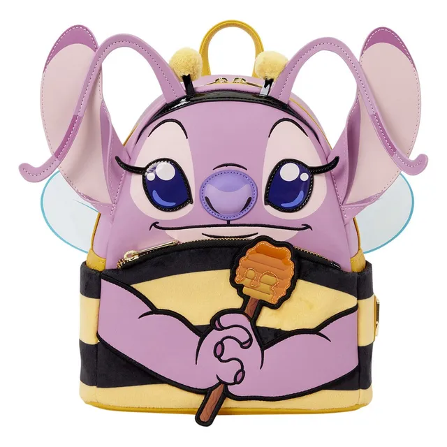 loungefly-lilo-stitch-angel-bumblebee-mini-rucksack image 1