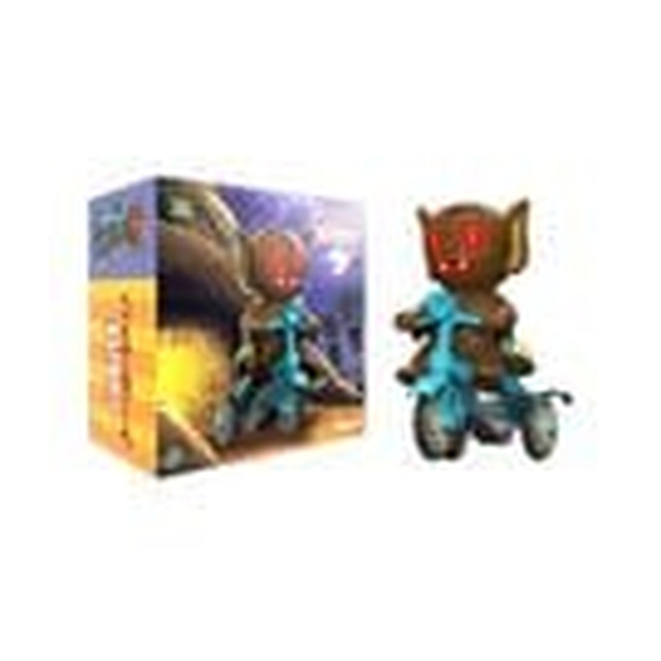 super7-super-cycles-bat-boy-fahrzeug-blue-trike-vinyl image 2