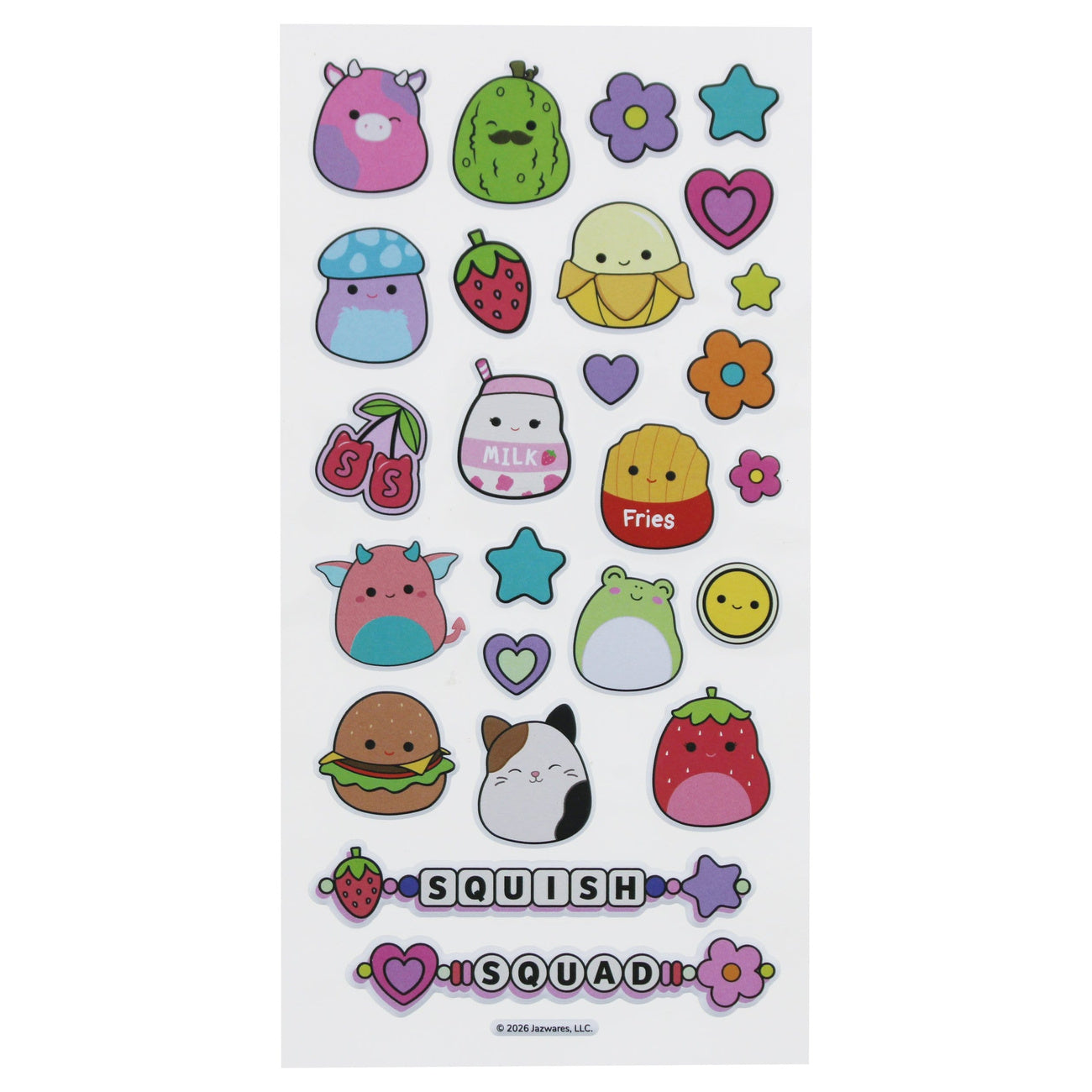 elbenwald-squishmallows-super-puffy-sticker-set-3d image 3