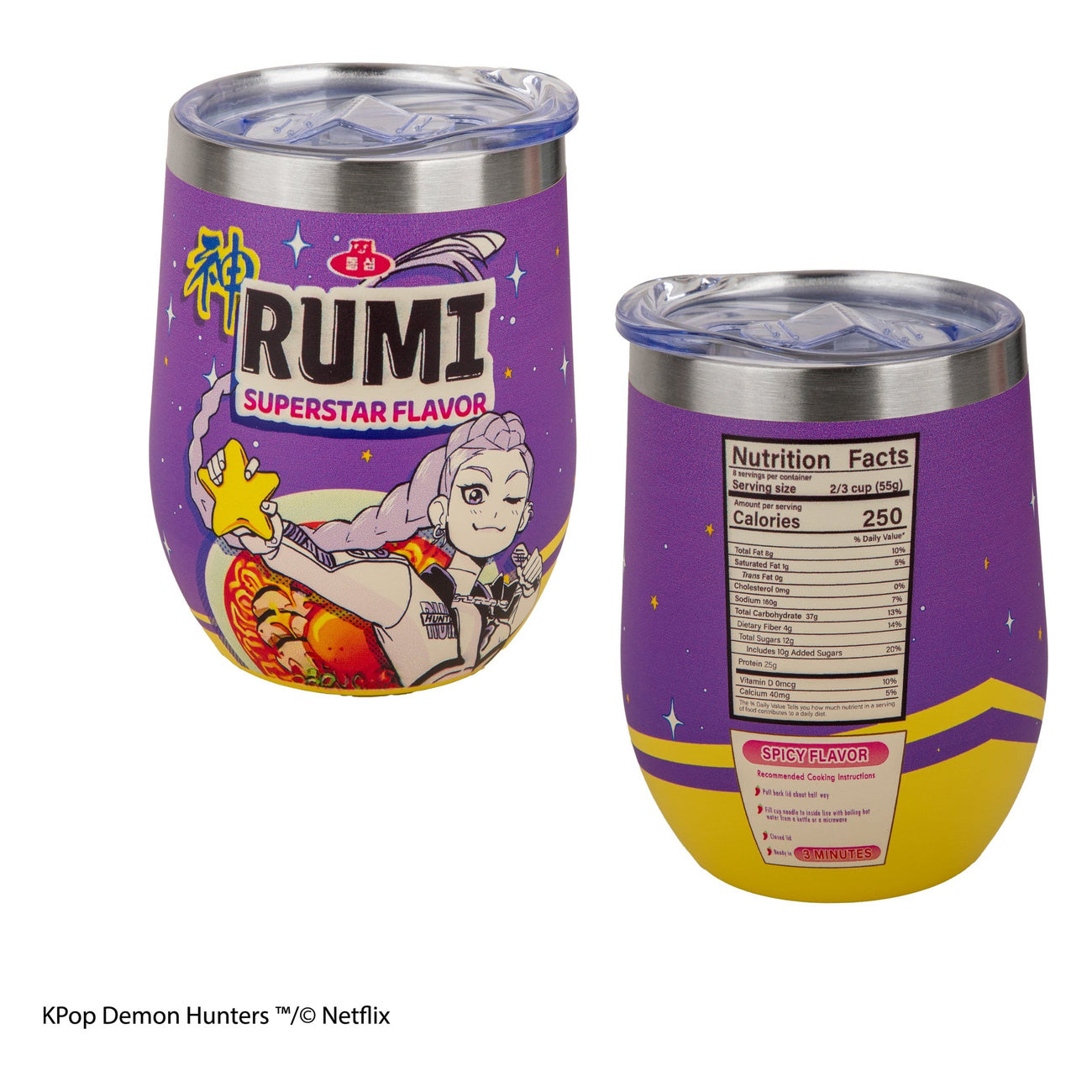 elbenwald-kpop-demon-hunters-reisebecher-rumi-350-ml-edelstahl image 6