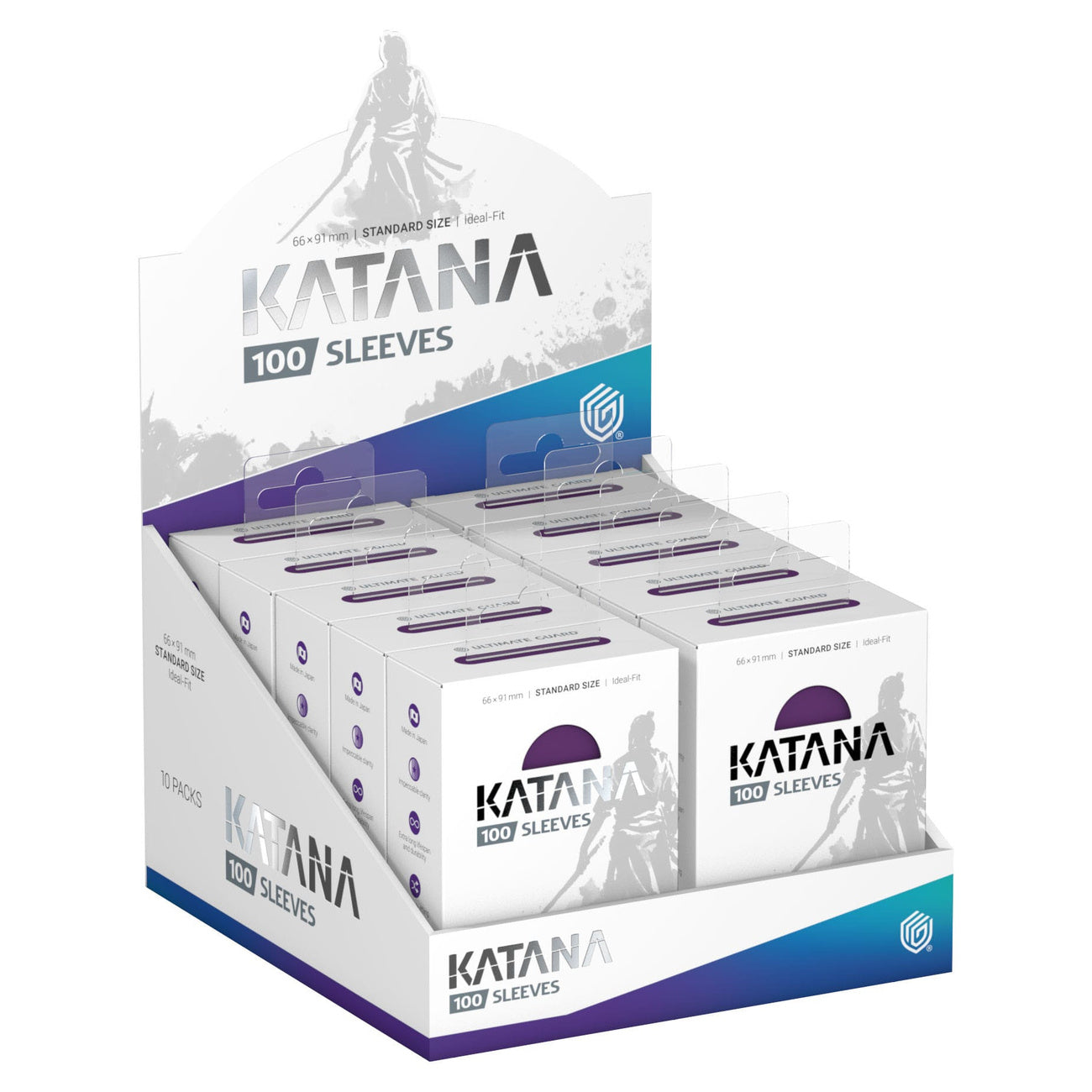 ultimate-guard-katana-sleeves-standard-100-iris image 5