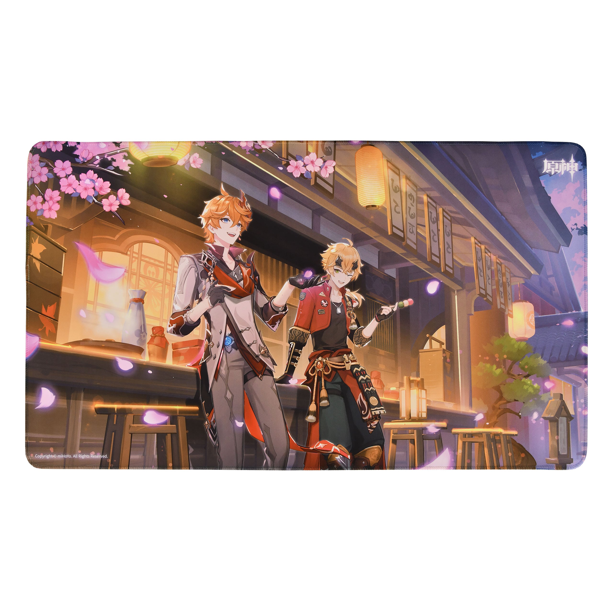 genshin-impact-into-perilous-labyrinth-mousepad-xxl-tartaglia-thoma image 2