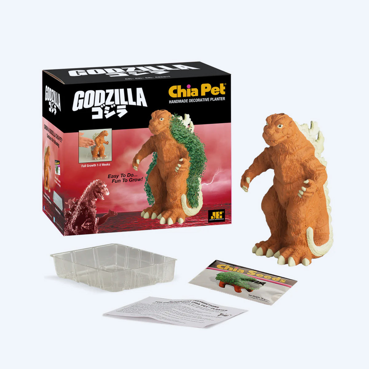 godzilla-chia-pet-pflanztopf-terrakotta-mit-samen image 3