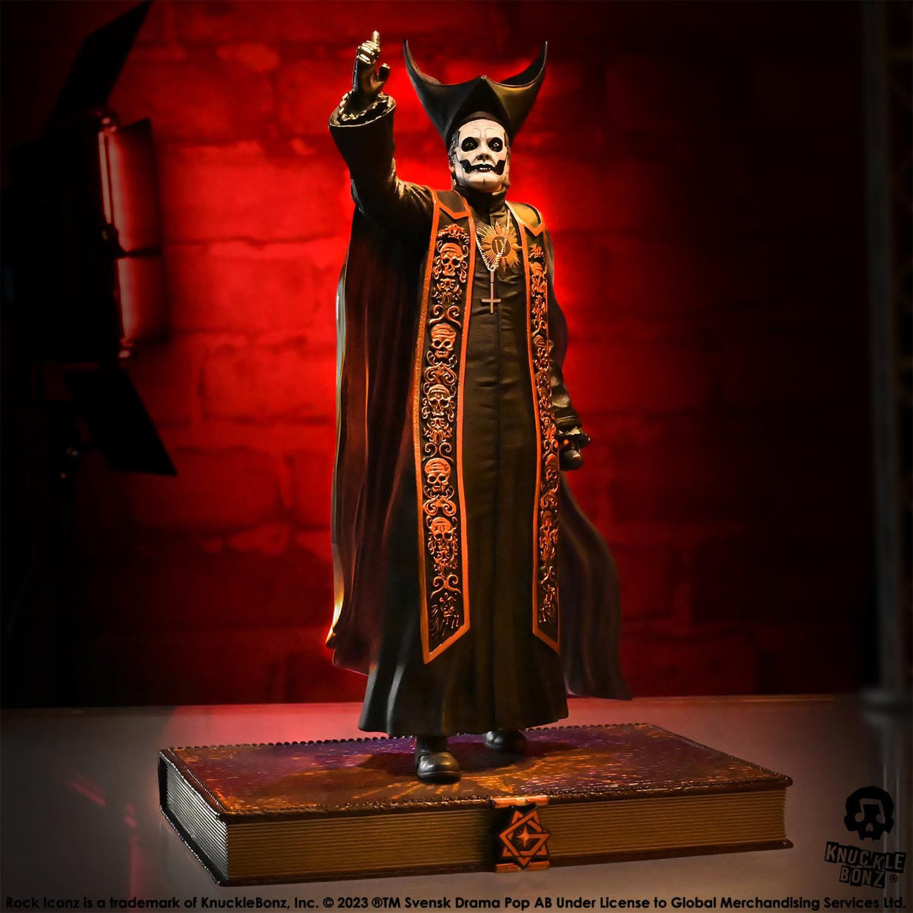rock-iconz-ghost-papa-emeritus-iv-statue-1-9-black-robes-limitiert image 3