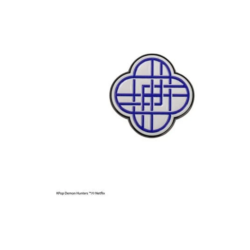kpop-demon-hunters-huntr-x-logo-pin-zinklegierung image 1