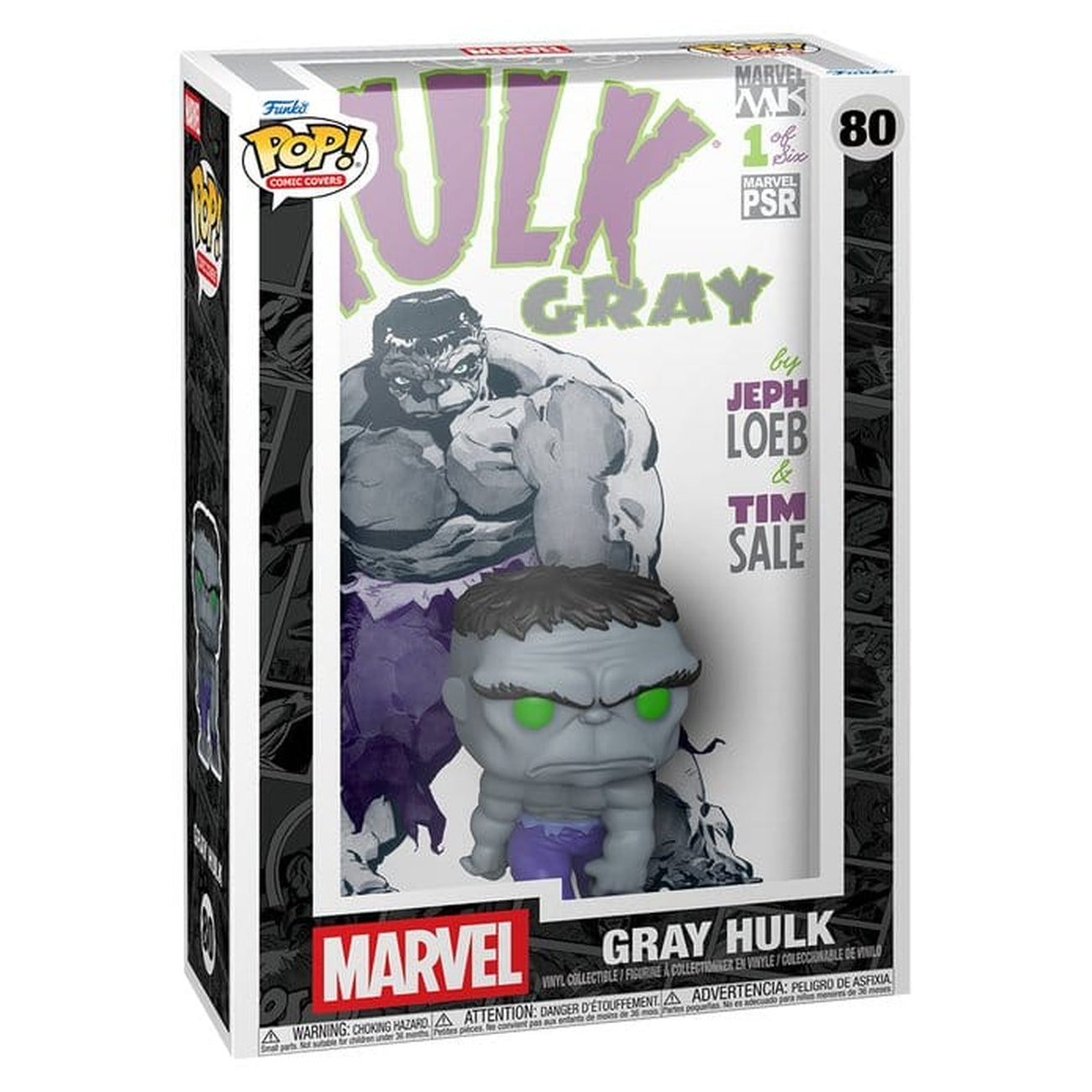 marvel-funko-pop-gray-hulk-vinyl-figur-comic-covers-9-cm image 6