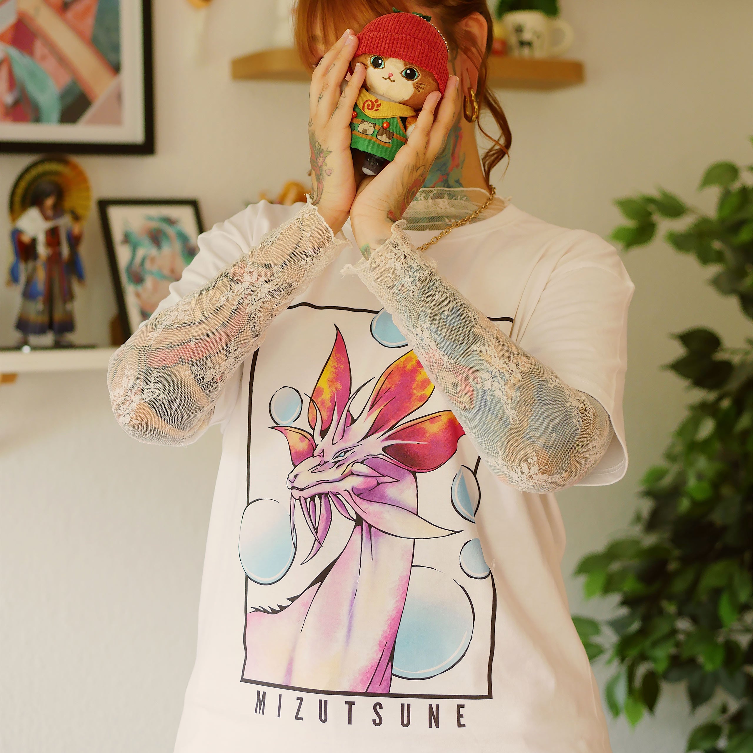 monster-hunter-mizutsune-t-shirt-wei-limited-edition-print image 2