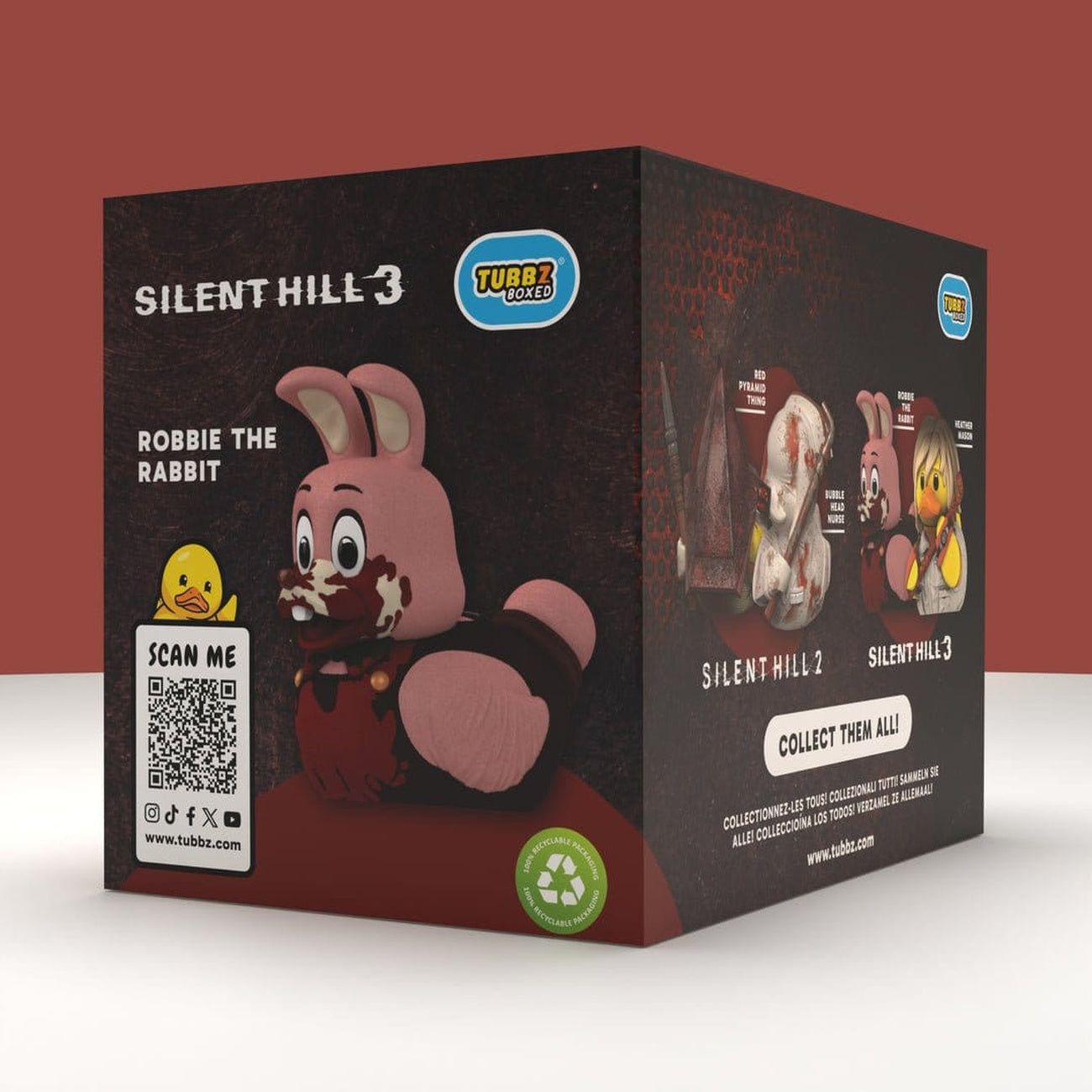 elbenwald-silent-hill-robbie-the-rabbit-tubbz-ente-boxed-edition image 2