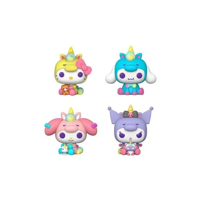 funko-pop-sanrio-hello-kitty-unicorn-4-pack-vinyl-figuren image 1