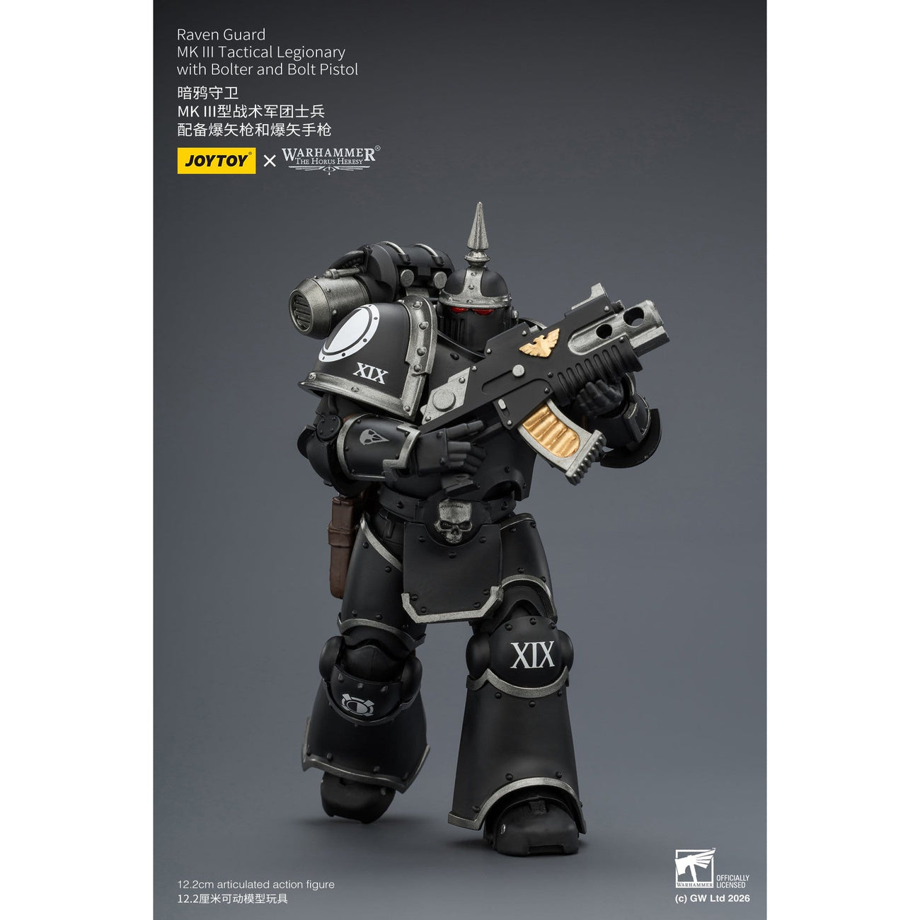 warhammer-40-000-raven-guard-mk-iii-tactical-actionfigur-1-18-bolter image 6