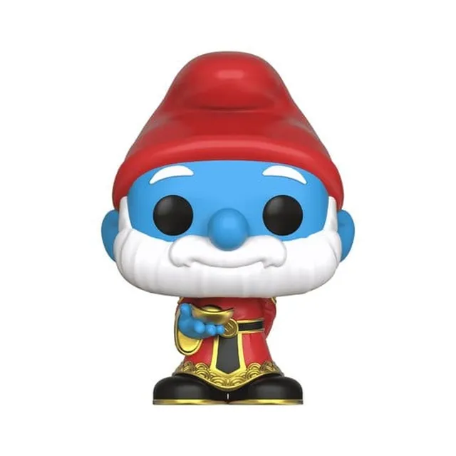 funko-pop-papa-schlumpf-vinyl-figur-exklusiv-schl-mpfe image 1