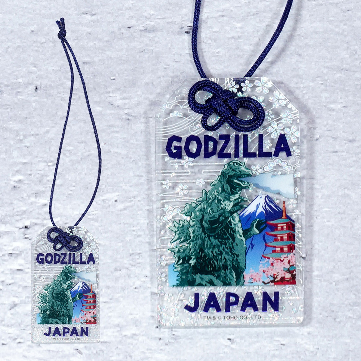 godzilla-amulett-anh-nger-acryl-holografisch-fuji image 3