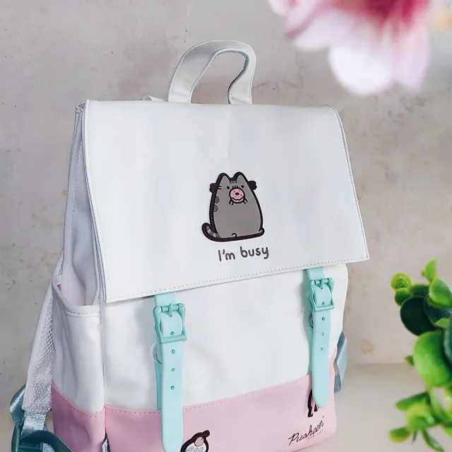 pusheen-i-m-busy-rucksack-katzen-backpack-mit-print image 1