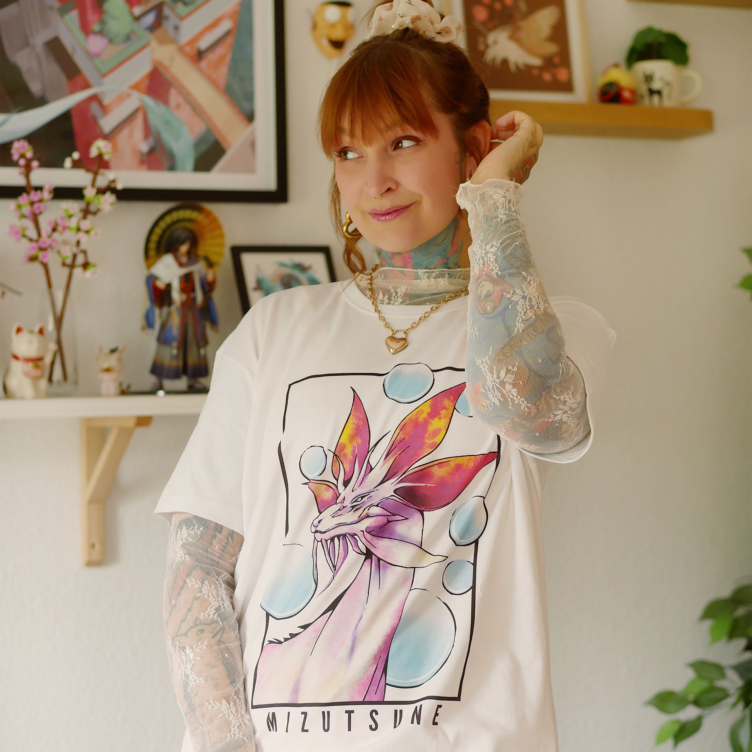 monster-hunter-mizutsune-t-shirt-wei-limited-edition-print image 3