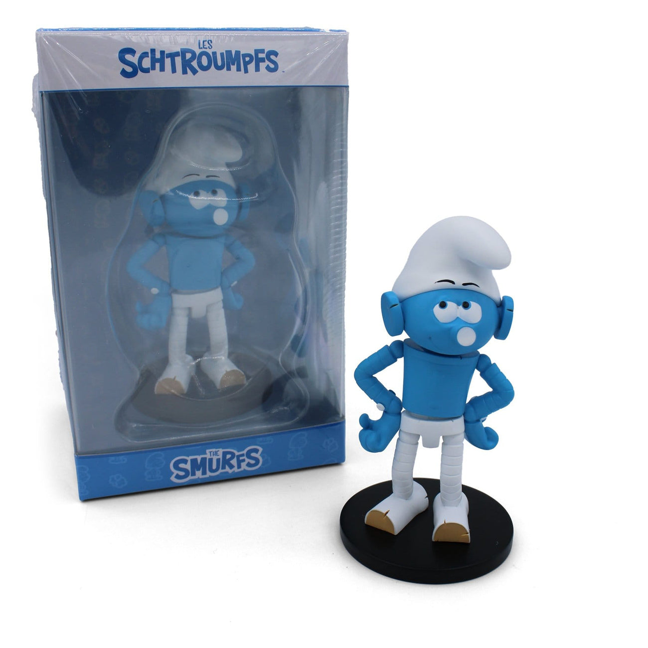 die-schl-mpfe-roboter-schlumpf-statue-11-cm-harz image 2