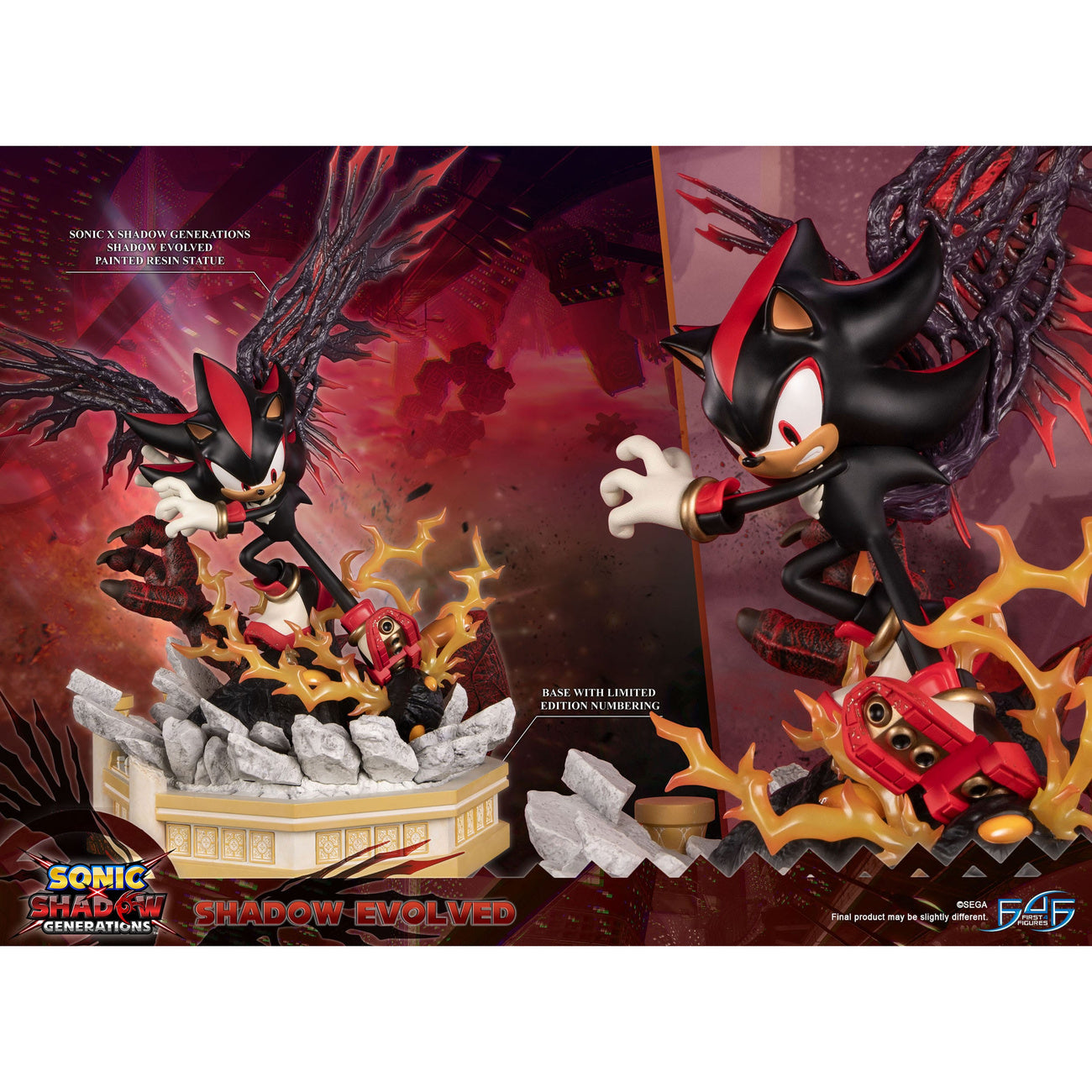 sonic-shadow-evolved-statue-58-cm-resin-limitiert image 2