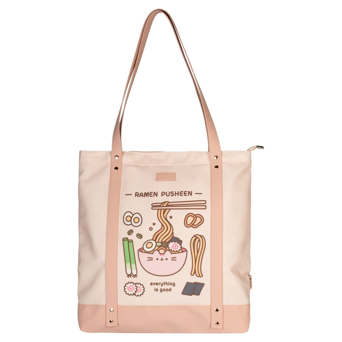 elbenwald-pusheen-sushi-roll-premium-stofftasche-baumwolle image 1