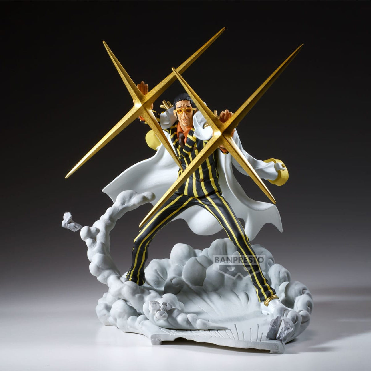 banpresto-one-piece-borsalino-senkozekkei-statue-18-cm image 2