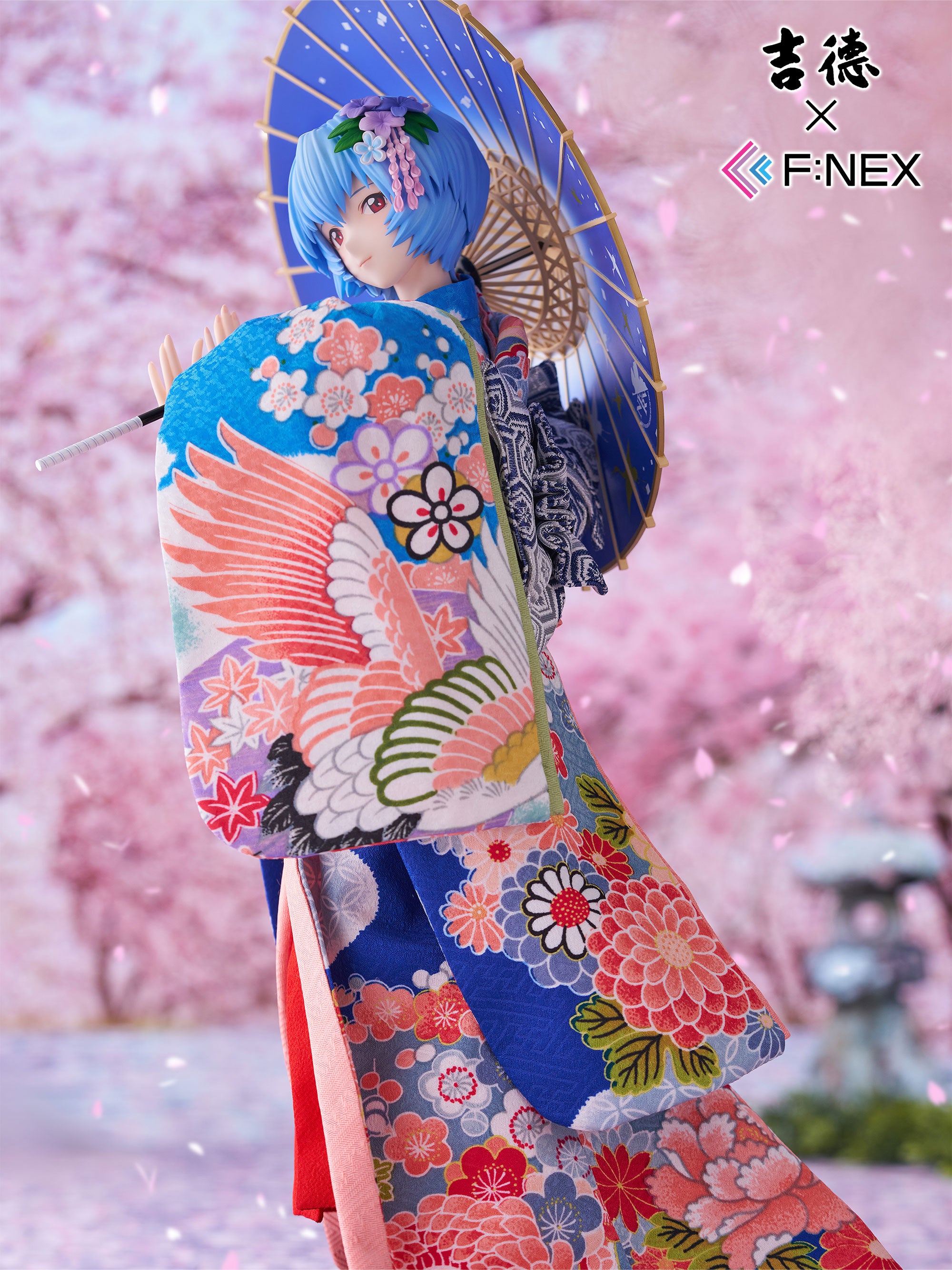 furyu-f-nex-ayanami-rei-puppe-1-4-japan-kimono image 3