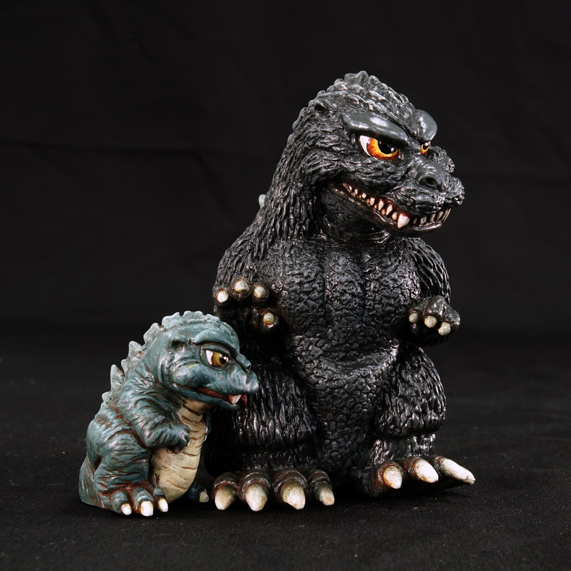 godzilla-mame-godzilla-1993-soft-vinyl-bausatz-100mm-unlackiert image 3