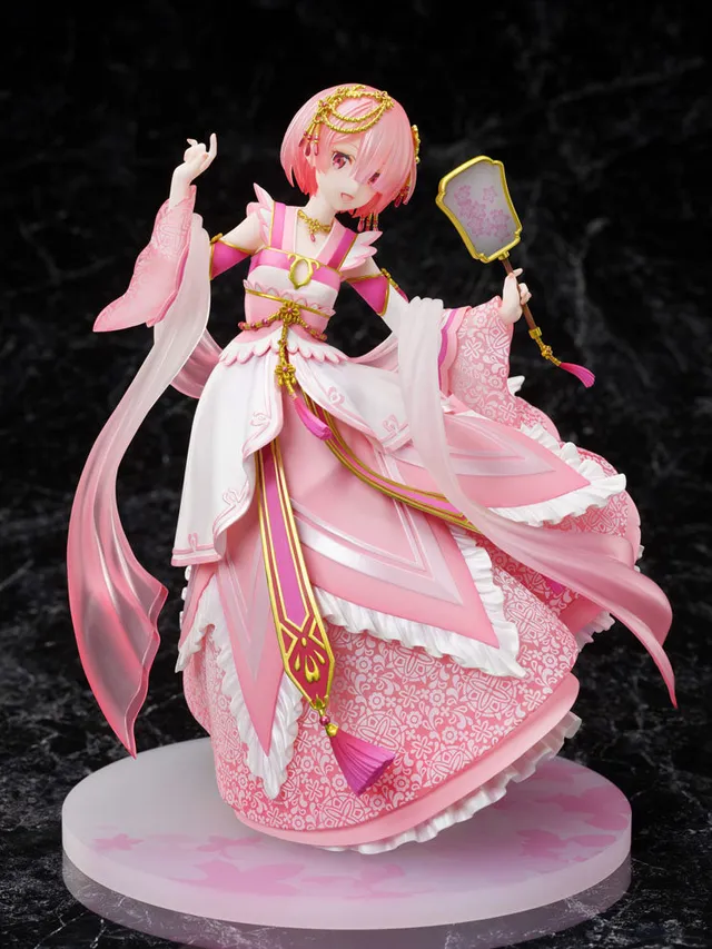 furyu-f-nex-ram-figur-hanfu-pink-1-7-mit-wechselgesicht image 1