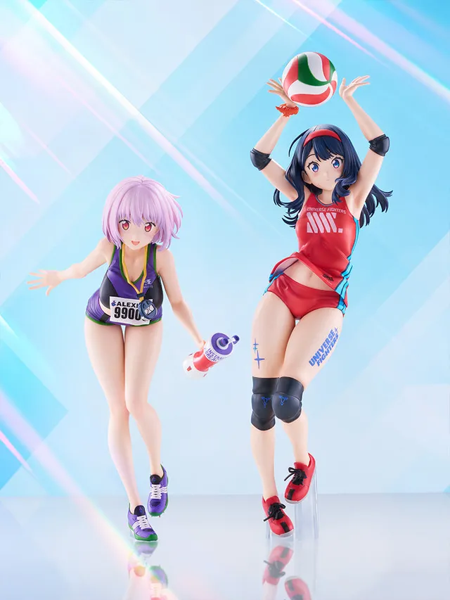 furyu-tenitol-tall-rikka-akane-figur-sport-set image 1