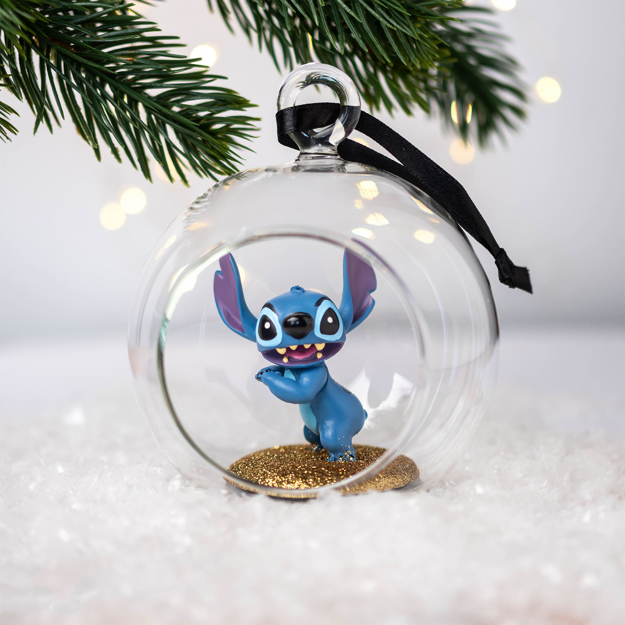 lilo-stitch-weihnachtsbaumkugel-offen-stitch-11-5-cm-glas image 1