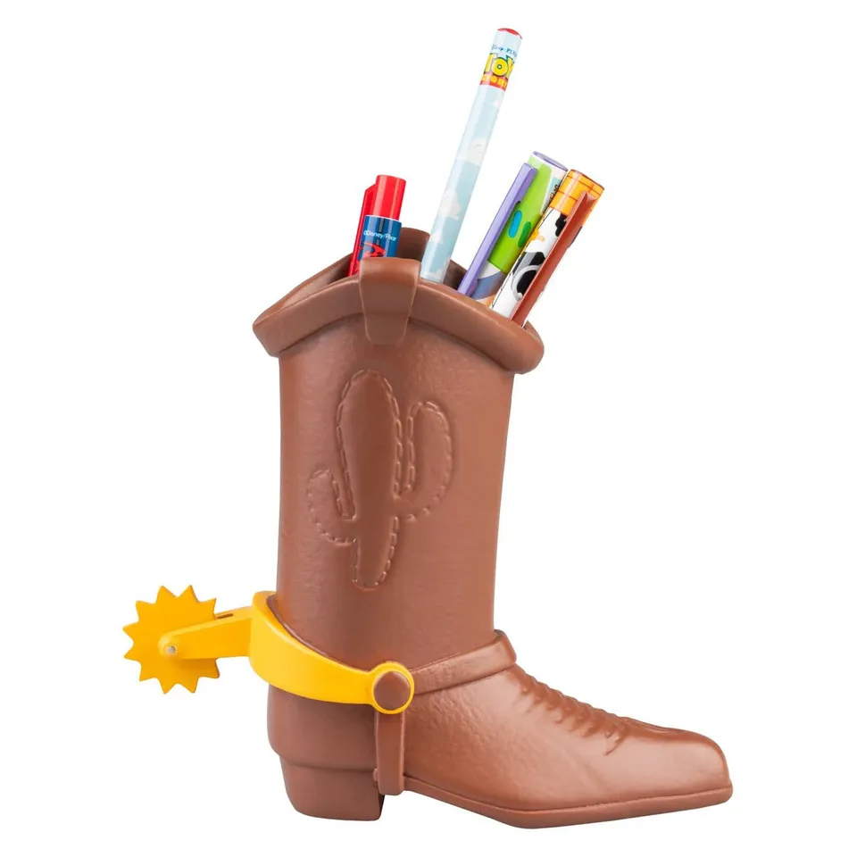 elbenwald-toy-story-woody-stiefel-stiftehalter-mit-schreibwaren-set image 1
