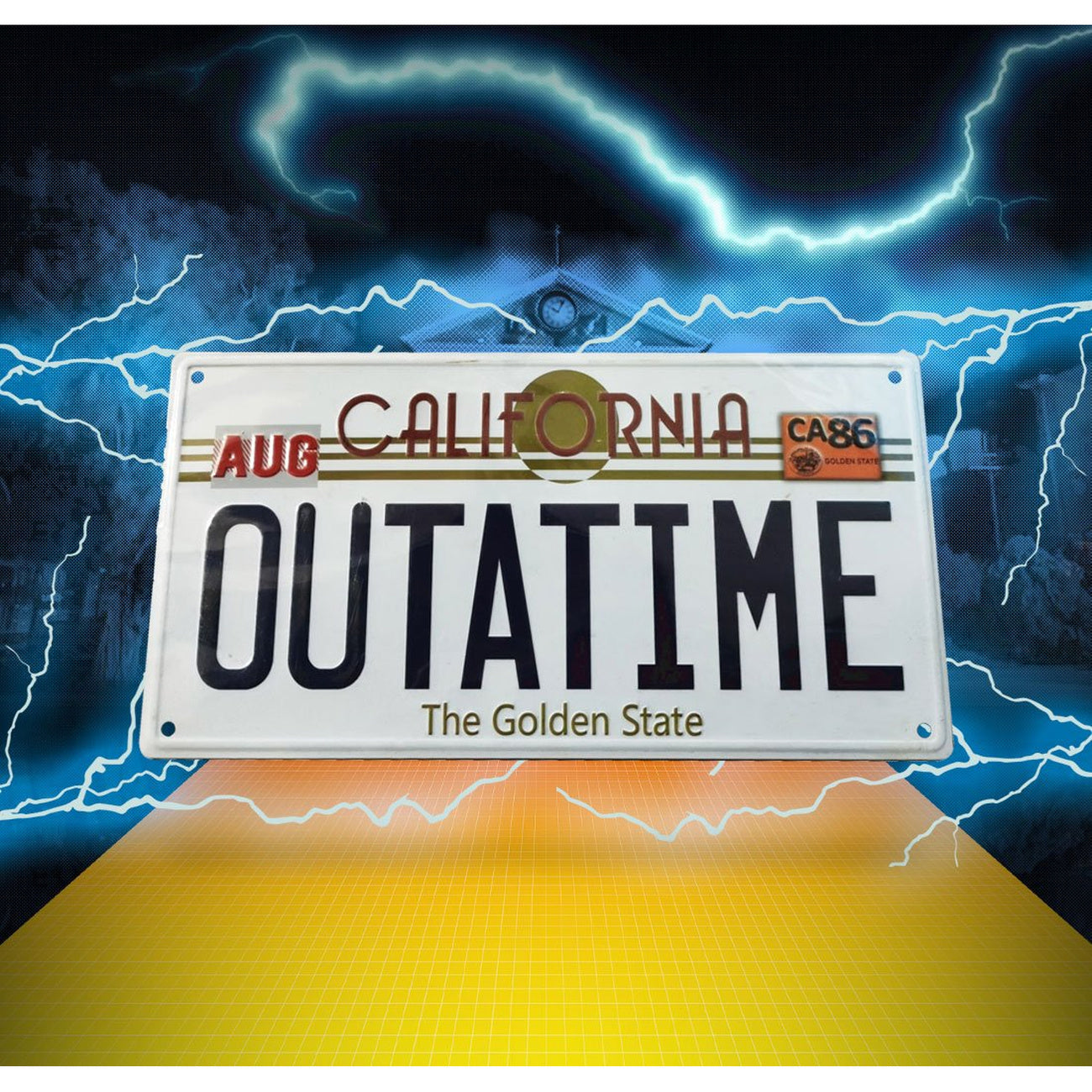 zur-ck-in-die-zukunft-metallschild-outatime-delorean image 6